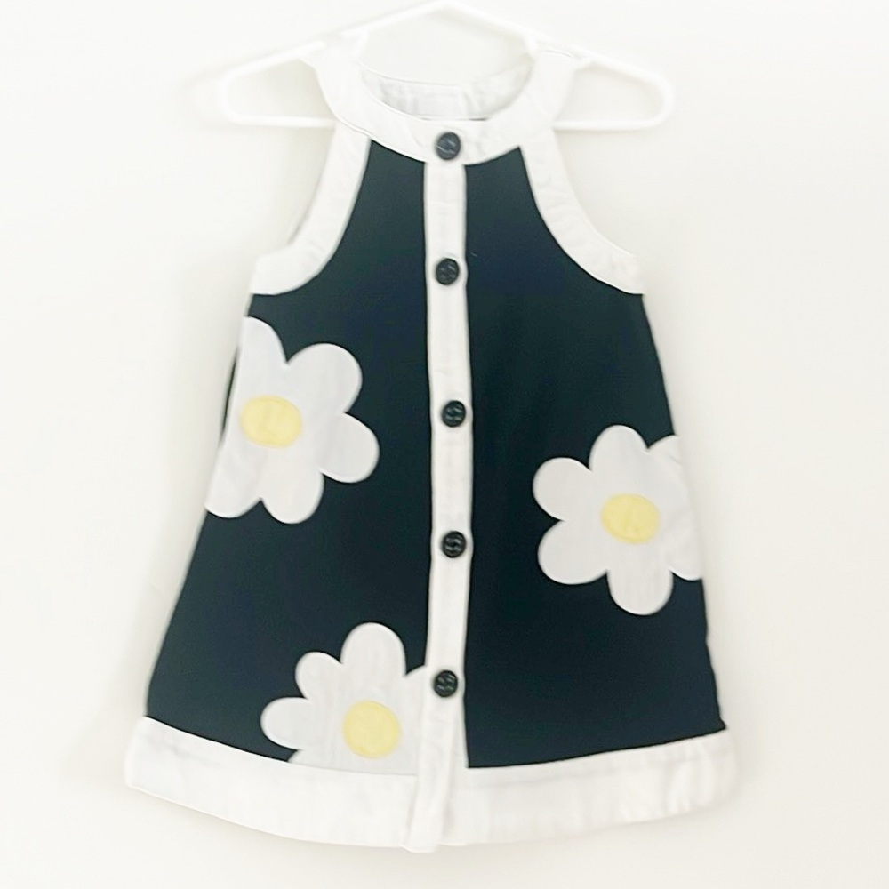 Gymboree Black and White Flower Girl’s Dress